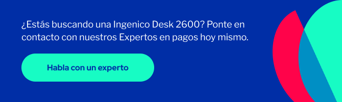 About the Ingenico Desk 2600 terminal SP