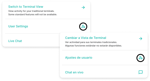 User Settings